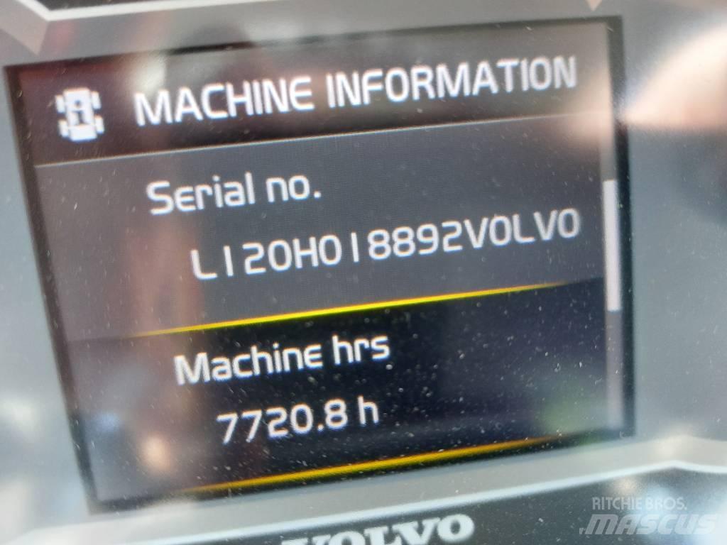 Volvo L120H Naudoti ratiniai krautuvai