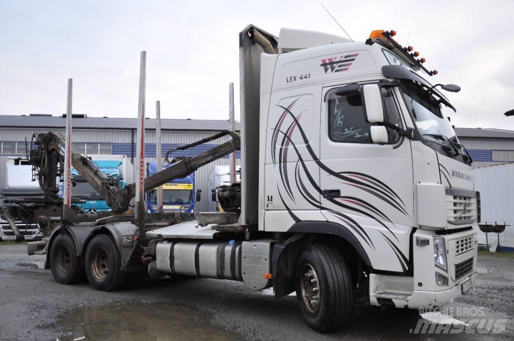 Volvo FH550 6X4 Miškovežių vilkikai