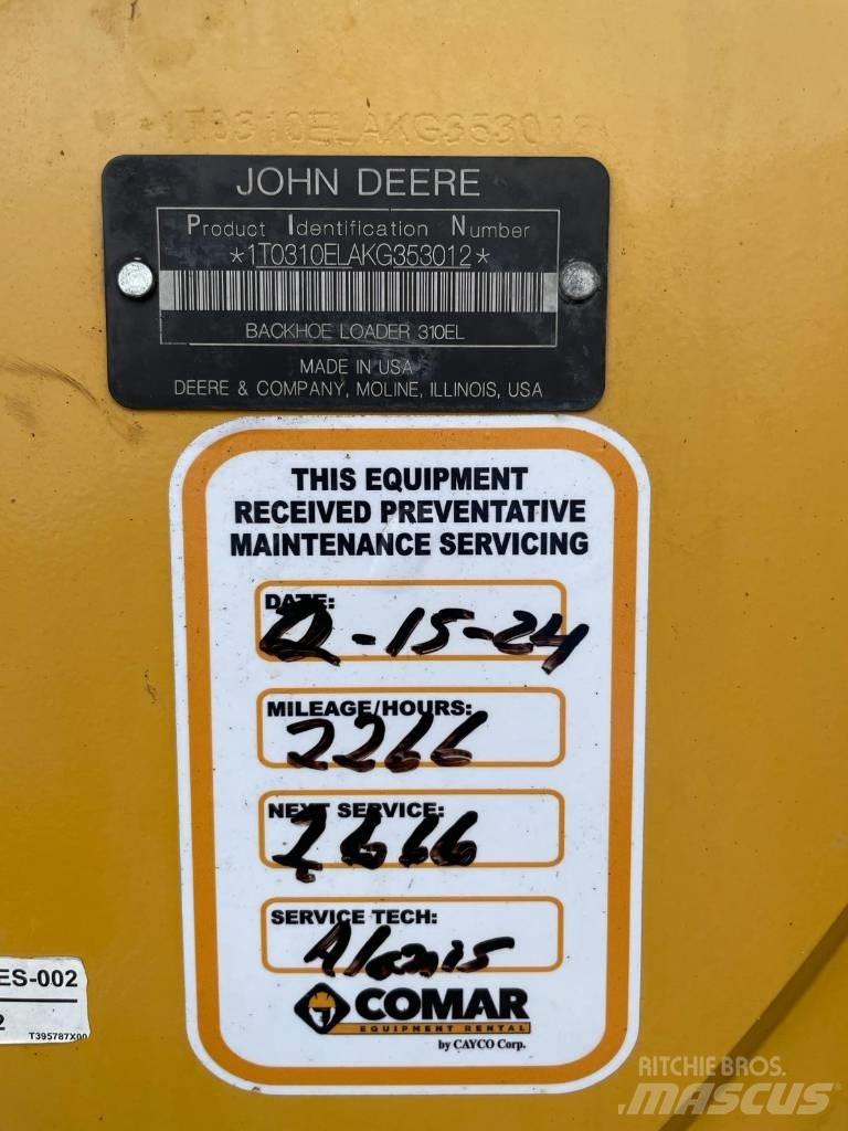 John Deere 310L EP Ekskavatoriniai krautuvai