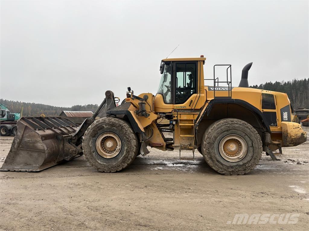 Volvo L180G Naudoti ratiniai krautuvai