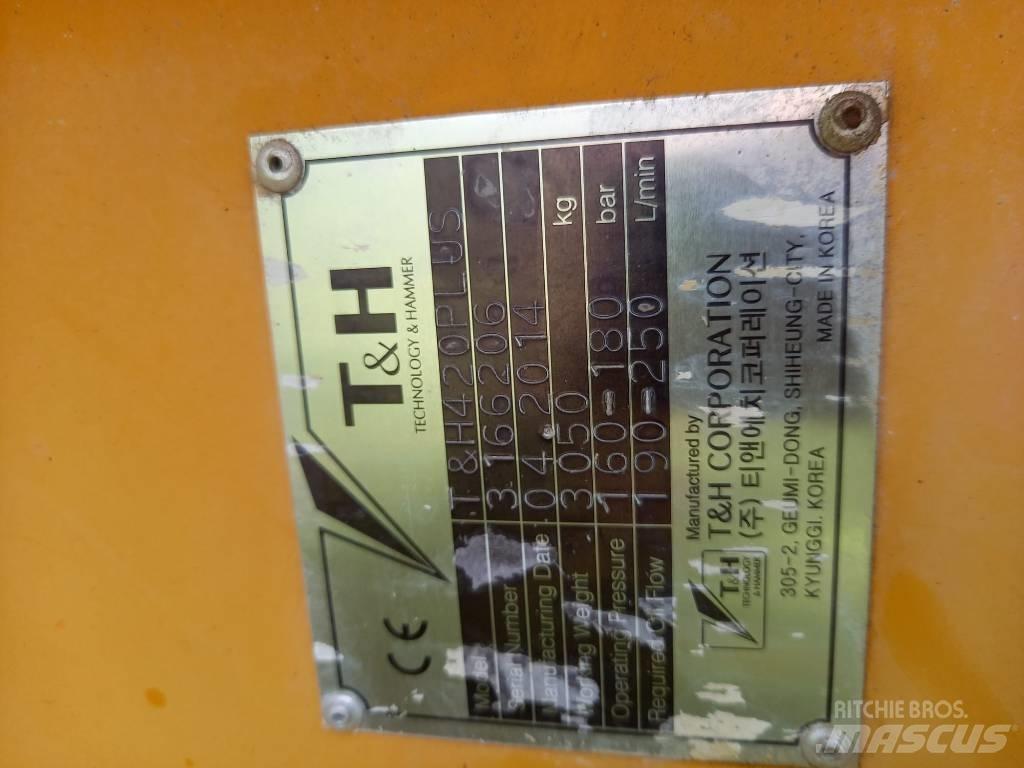  T&H 420 plus Hidrauliniai kūjai / Trupintuvai