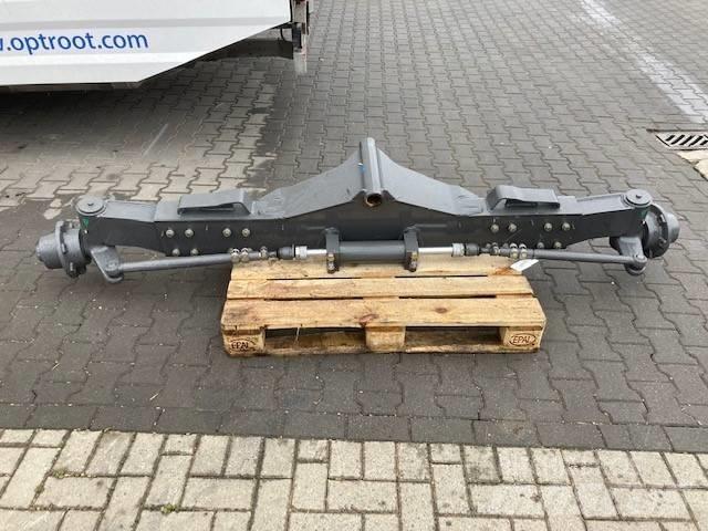 CLAAS Lexion 630 Važiuoklė ir suspensija