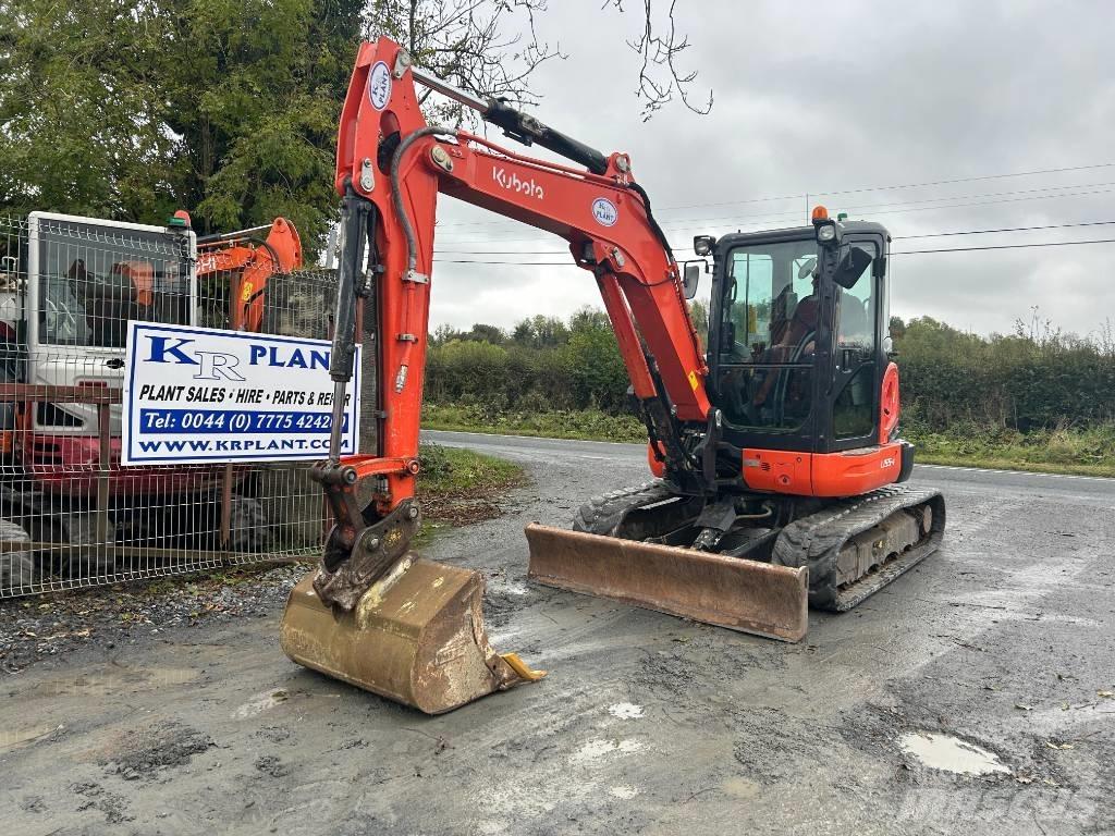 Kubota U55-4 Mini ekskavatoriai < 7 t