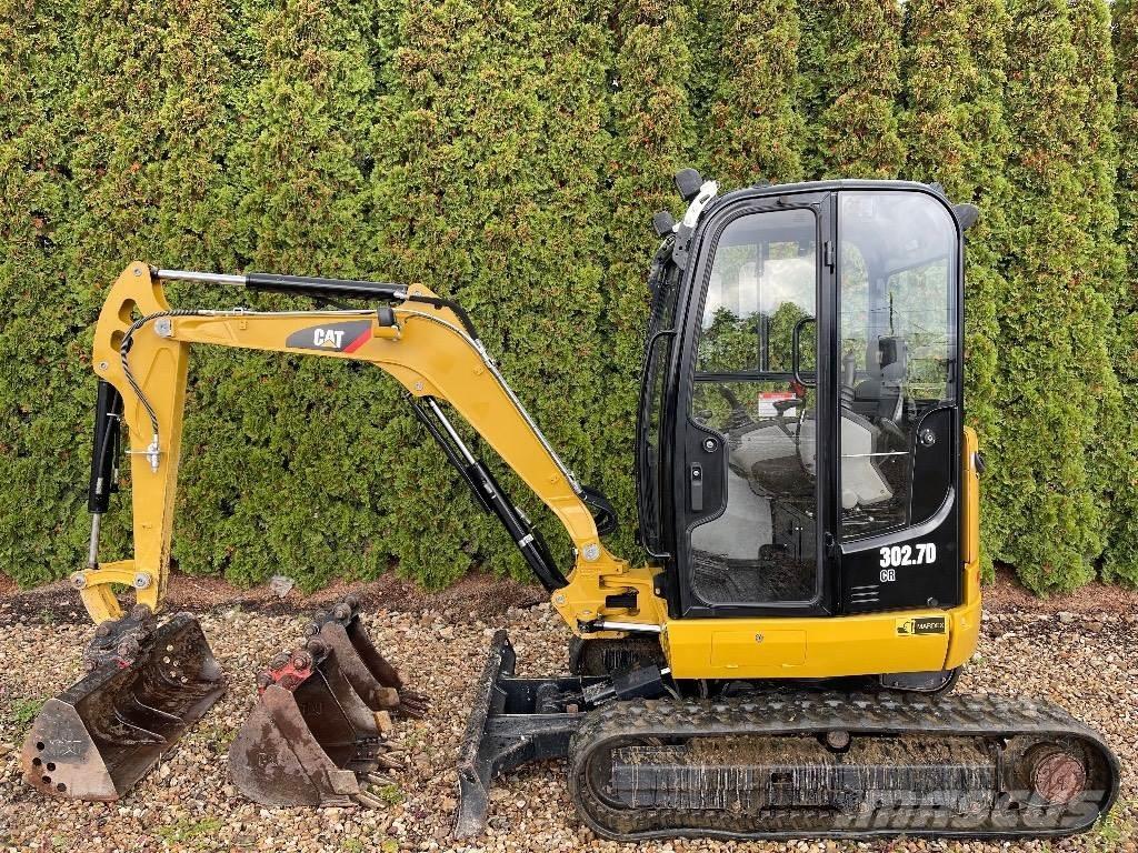 CAT 302.7D CR Mini ekskavatoriai < 7 t