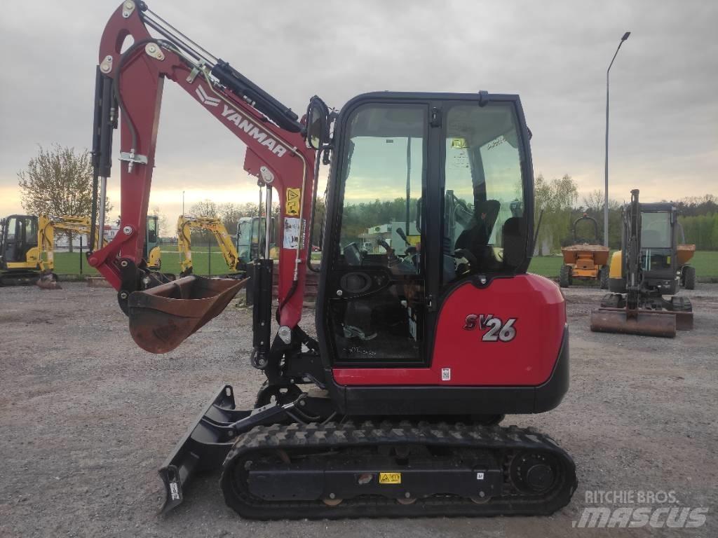 Yanmar SV 26 Mini ekskavatoriai < 7 t