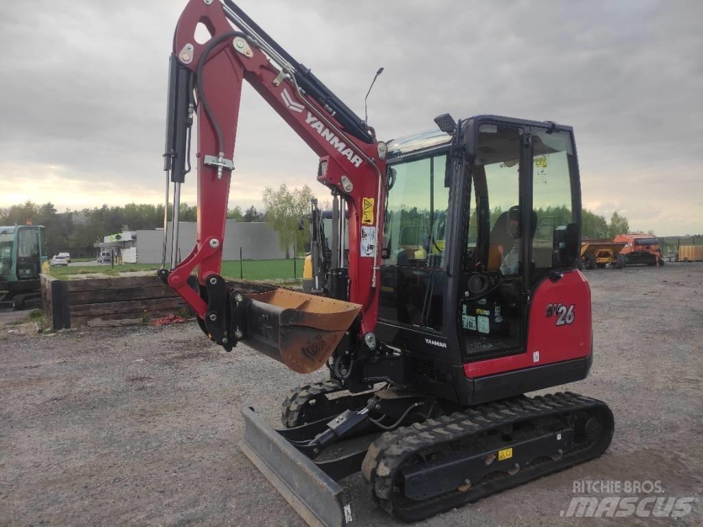 Yanmar SV 26 Mini ekskavatoriai < 7 t