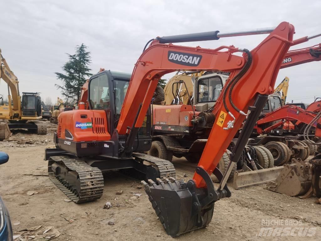 Doosan DX 60 Mini ekskavatoriai < 7 t