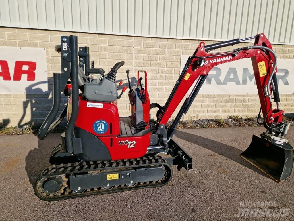 Yanmar Vio 12 Mini ekskavatoriai < 7 t