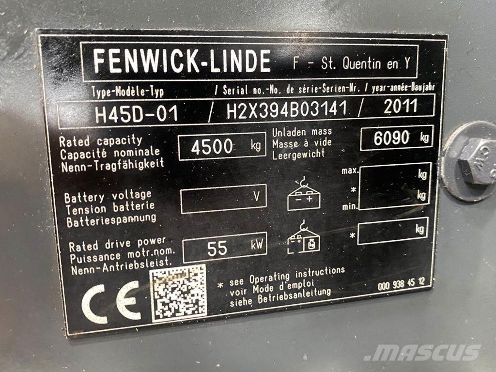 Linde H45D-01 Dyzeliniai krautuvai