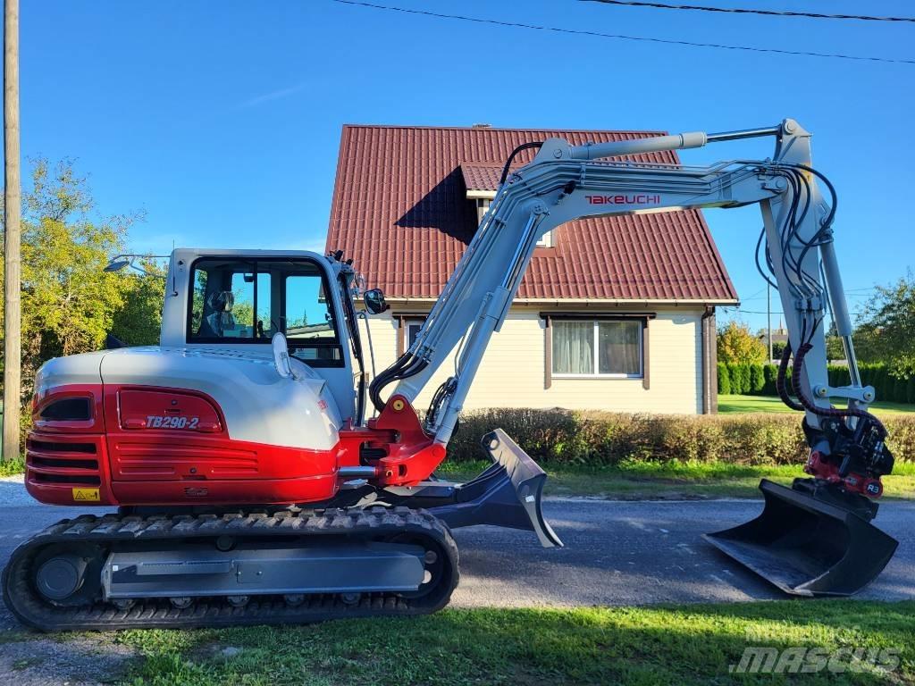 Takeuchi TB 290-2 Vidutinės galios ekskavatoriai 7-12 t
