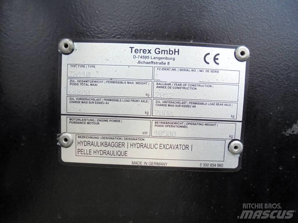 Terex Schaeff TW 110 Ratiniai ekskavatoriai