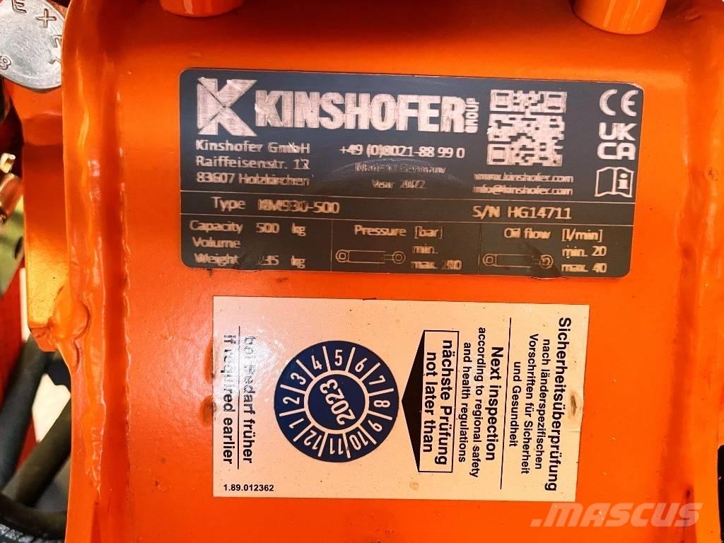 Kinshofer KM 930 Griebtuvai