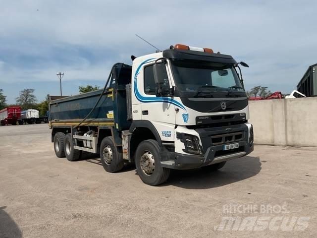 Volvo FMX 420 Savivarčių priekabų vilkikai