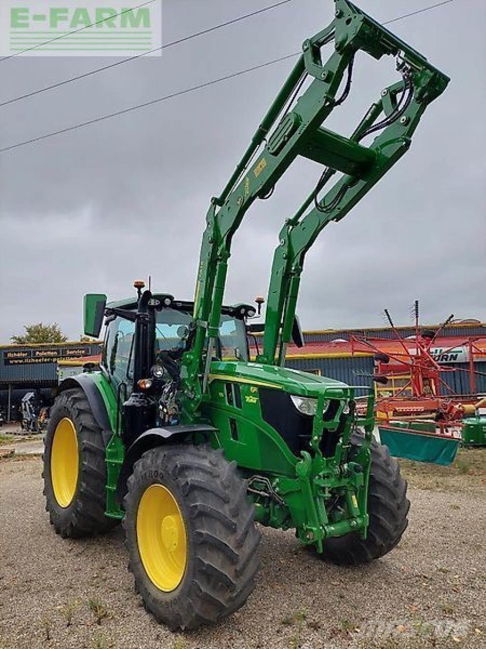 John Deere 6r155 Traktoriai