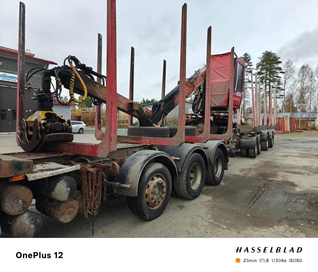 Scania R 164 8X4 Miškovežių vilkikai