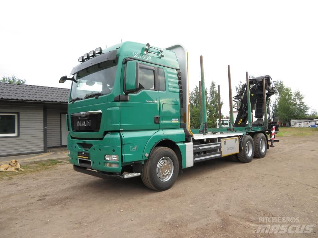 MAN 33 480 Miškovežių vilkikai
