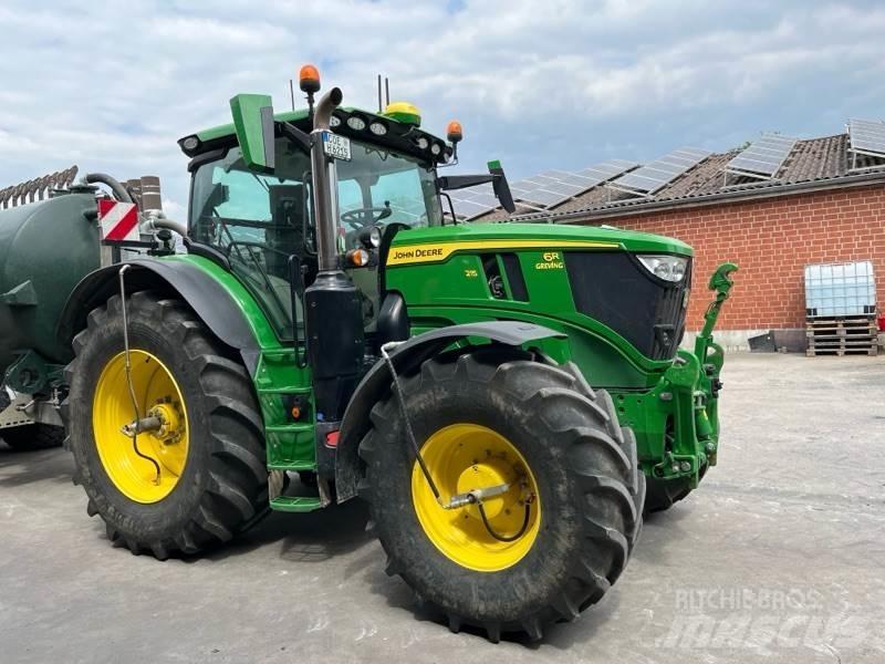 John Deere 6R215 Traktoriai
