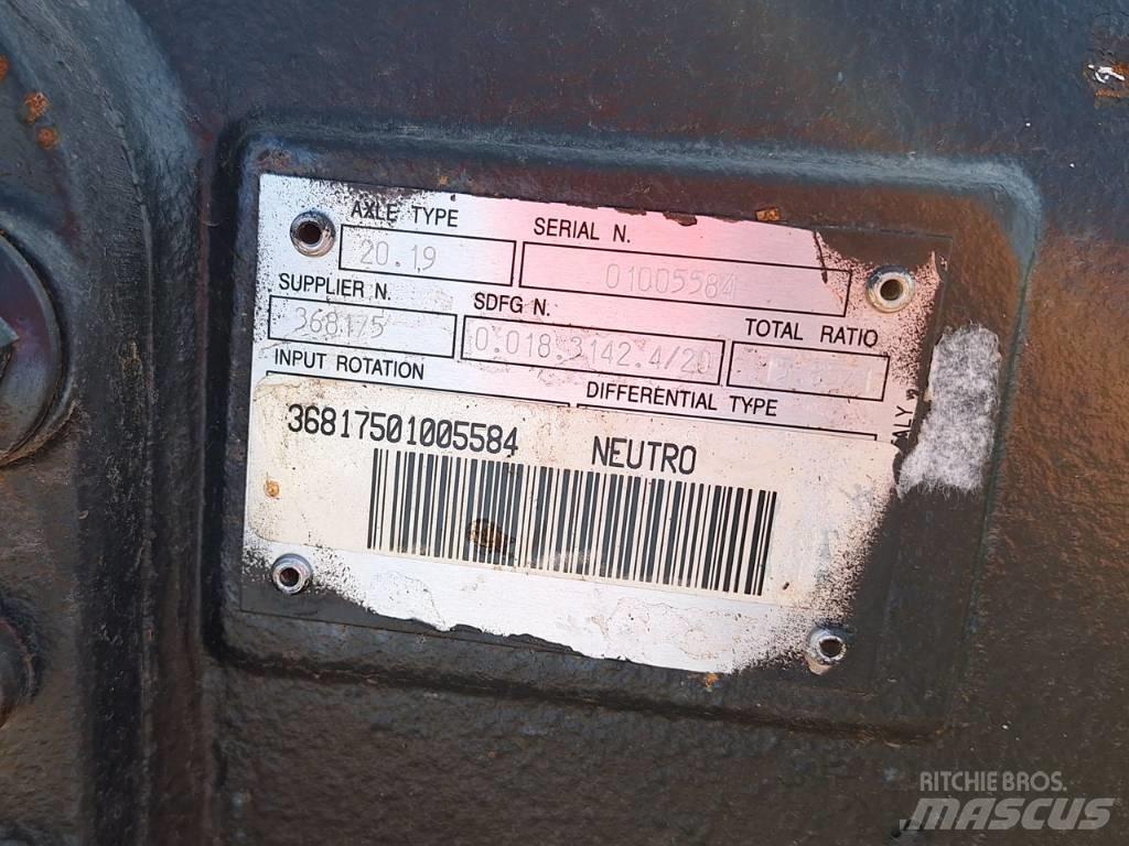 Carraro 20.19 Transmisijos
