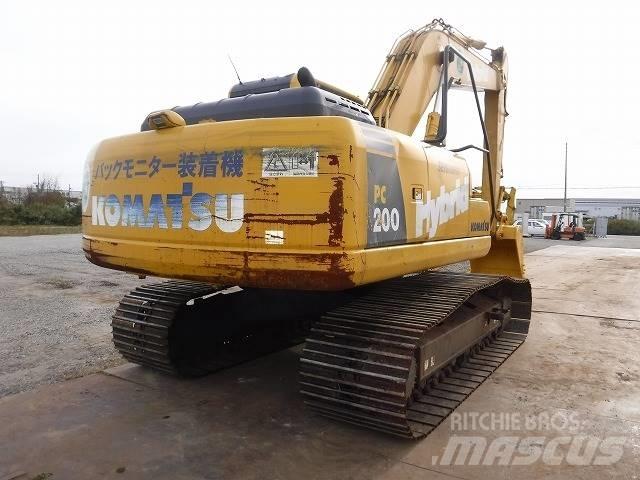 Komatsu PC200-8E0 Vidutinės galios ekskavatoriai 7-12 t