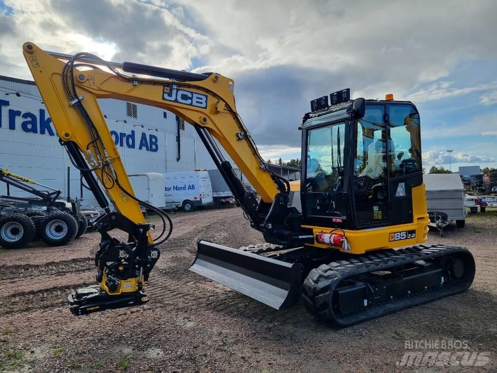 JCB 85Z-2 Ny! omg.lev! Vidutinės galios ekskavatoriai 7-12 t