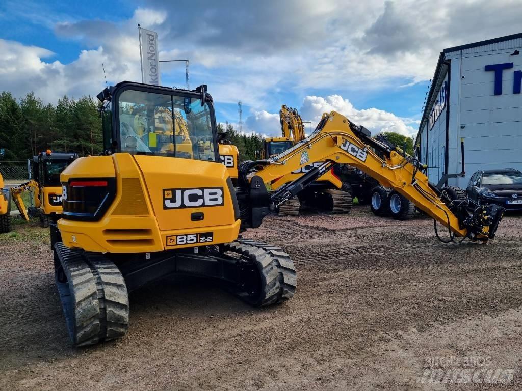 JCB 85Z-2 Ny! omg.lev! Vidutinės galios ekskavatoriai 7-12 t