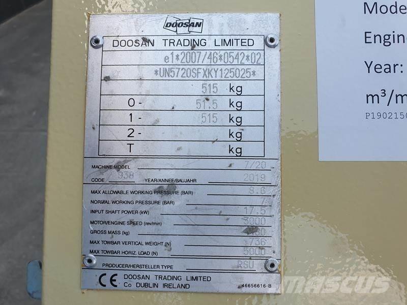 Doosan 7 / 20 Kompresoriai