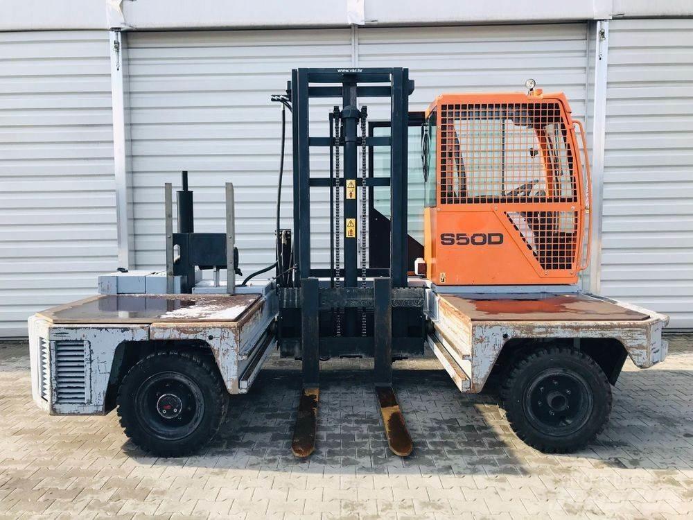 Hubtex S50 D Krautuvai su pakrovimu iš šonų