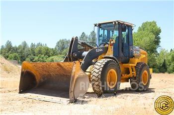 DEERE 524K Naudoti ratiniai krautuvai