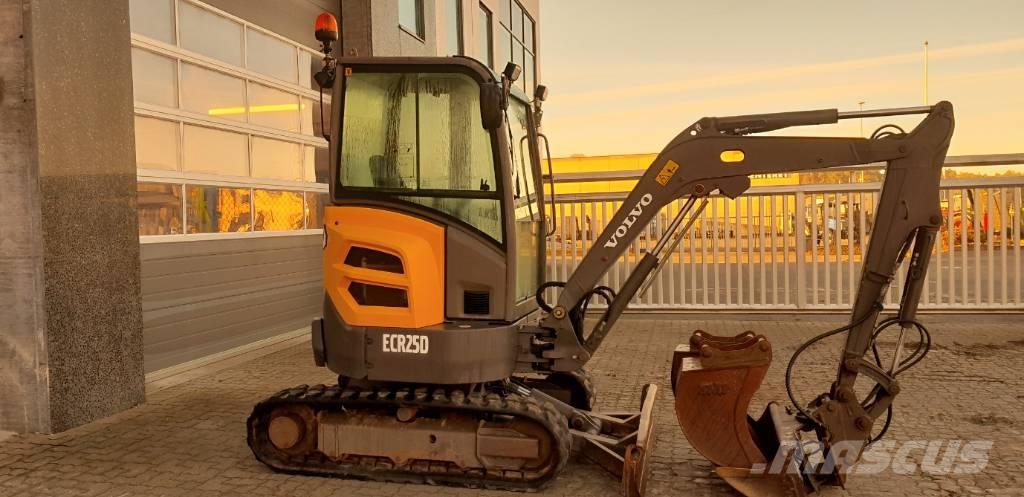 Volvo ECR 25 D Mini ekskavatoriai < 7 t