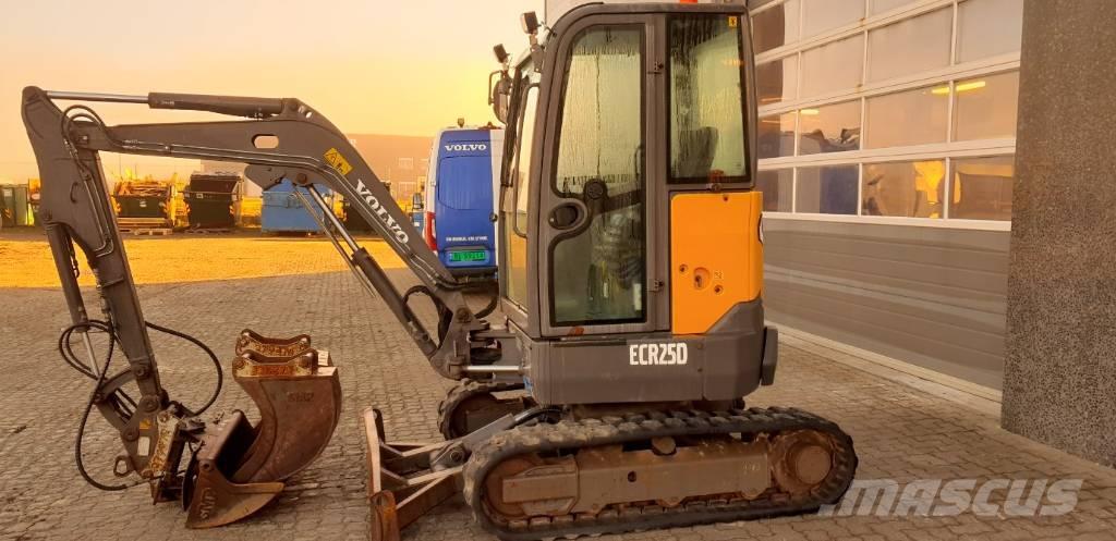 Volvo ECR 25 D Mini ekskavatoriai < 7 t