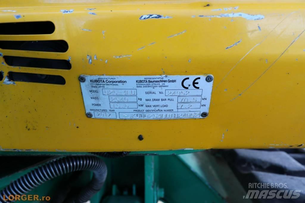 Kubota U25 - 3EU Mini ekskavatoriai < 7 t