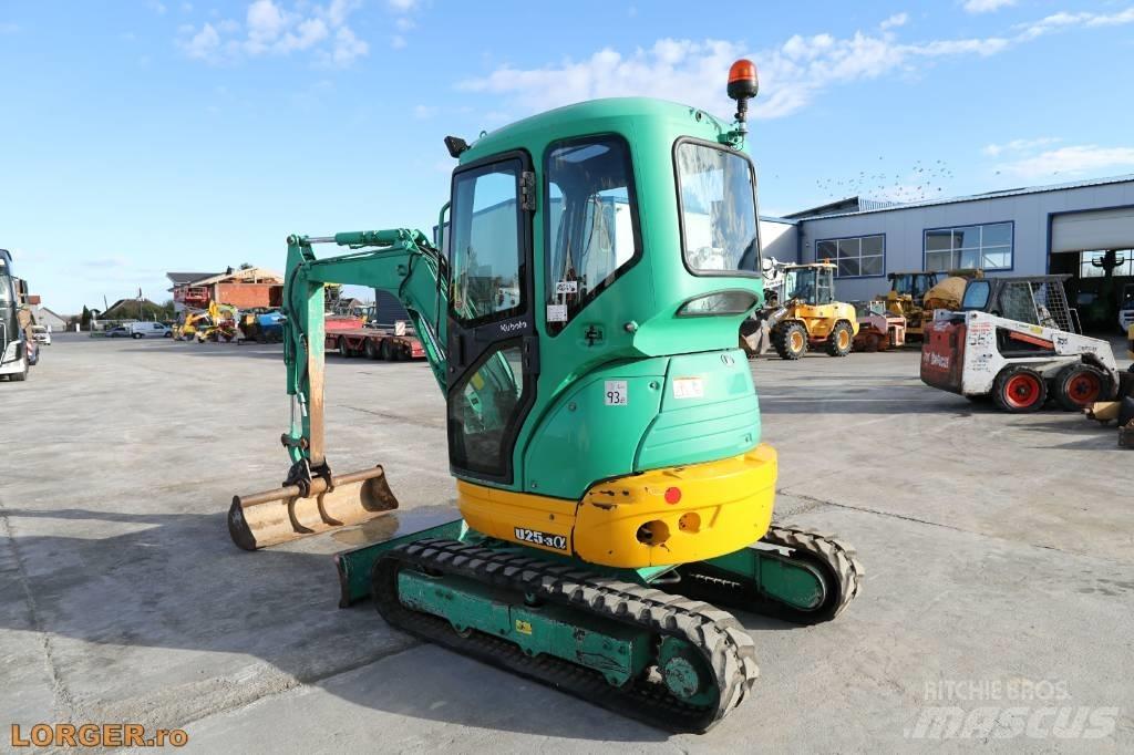 Kubota U25 - 3EU Mini ekskavatoriai < 7 t