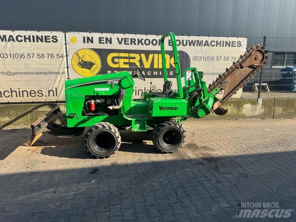 Vermeer RTX450 Tranšėjų ekskavatoriai