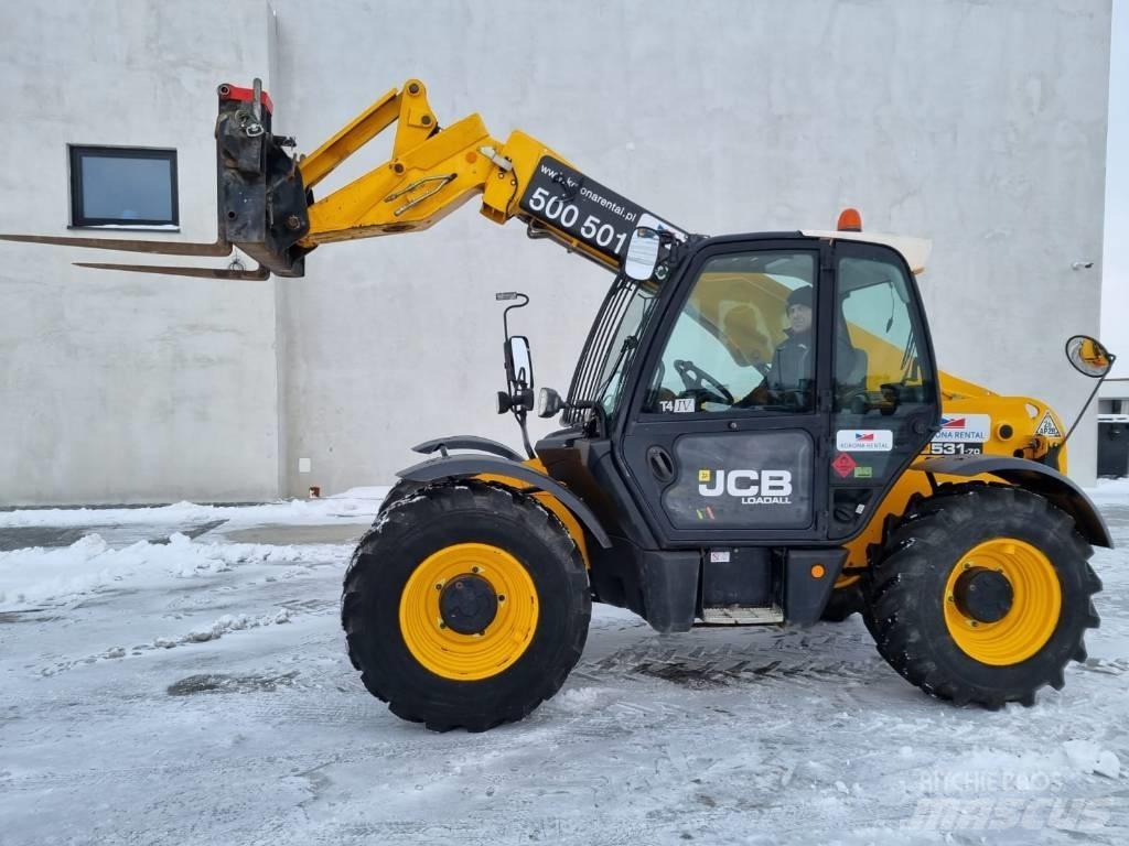 JCB 531-70 Teleskopiniai krautuvai