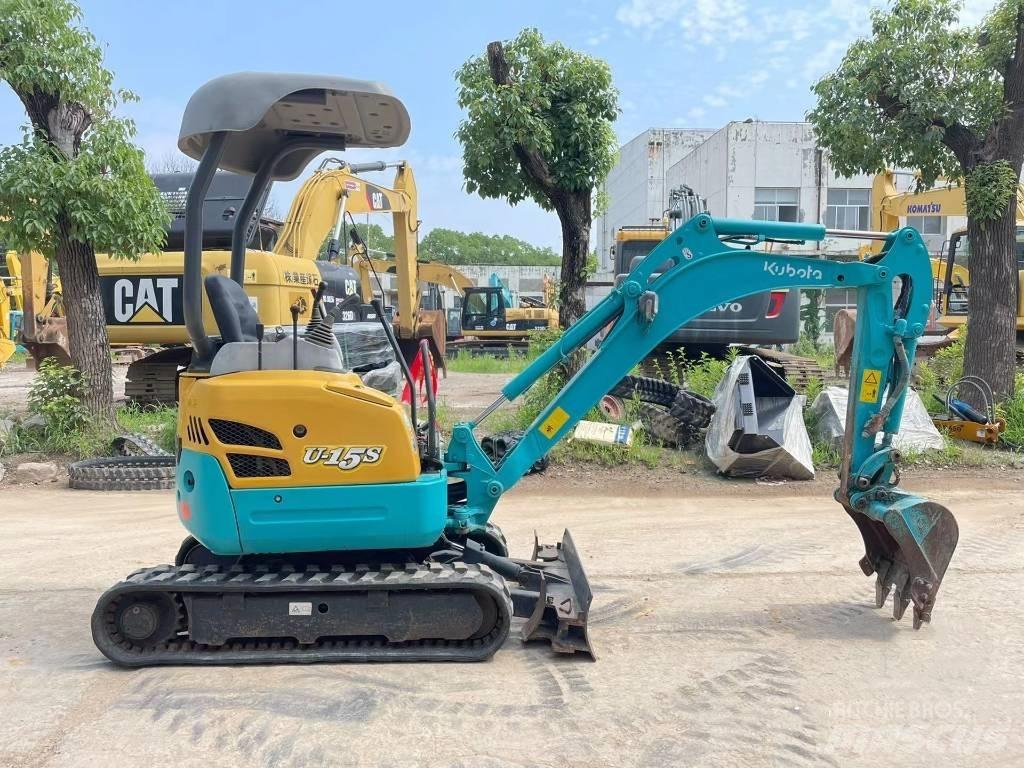 Kubota U15 Mini ekskavatoriai < 7 t