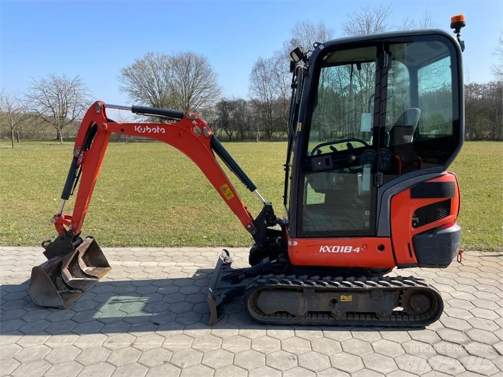 Kubota KX18-4 Mini ekskavatoriai < 7 t