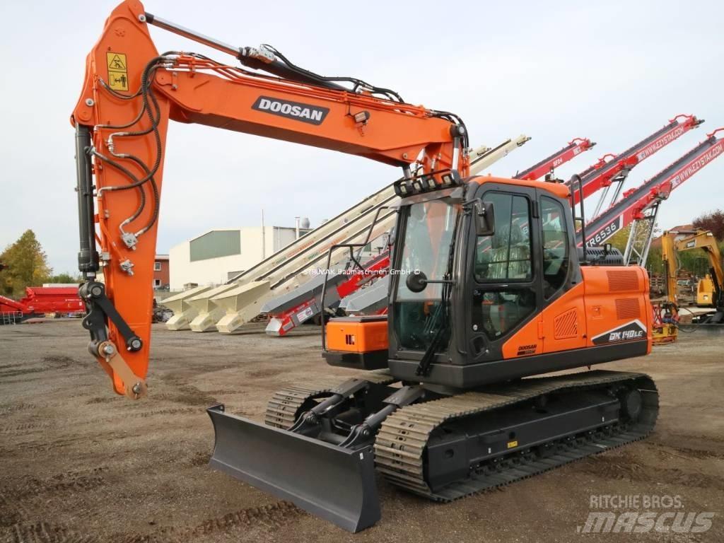 Doosan DX 140 LC-7 Vikšriniai ekskavatoriai