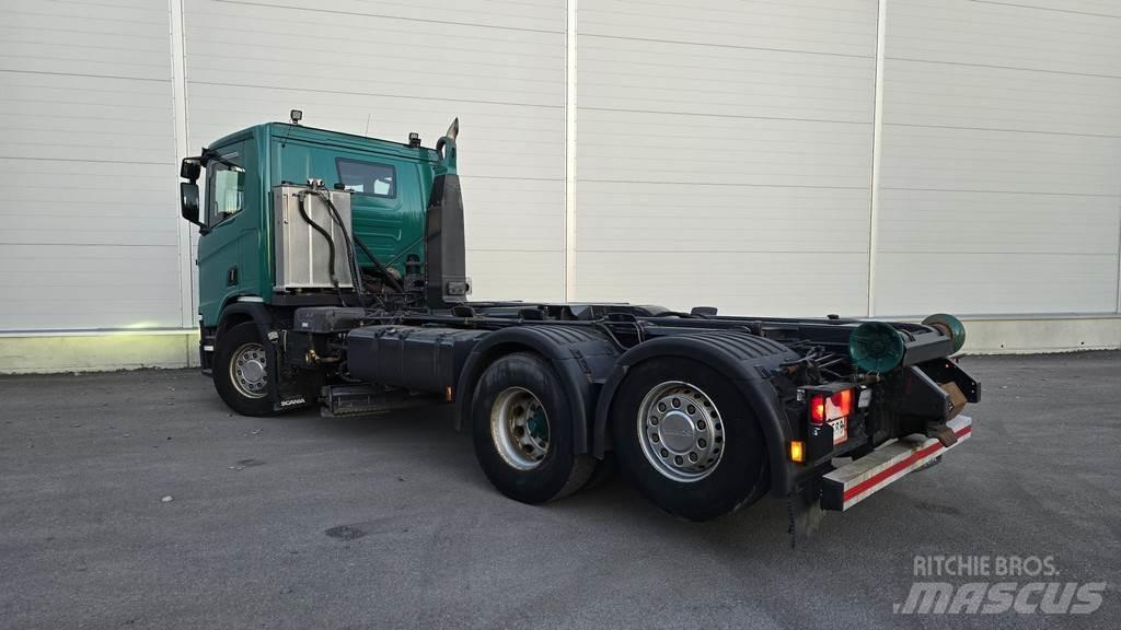 Scania R-serie Sunkvežimiai su keliamuoju kabliu