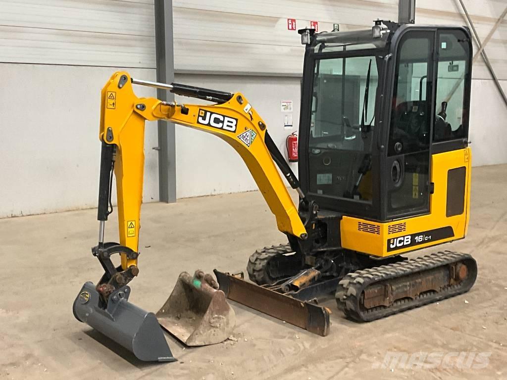 JCB 16 C-1 Mini ekskavatoriai < 7 t