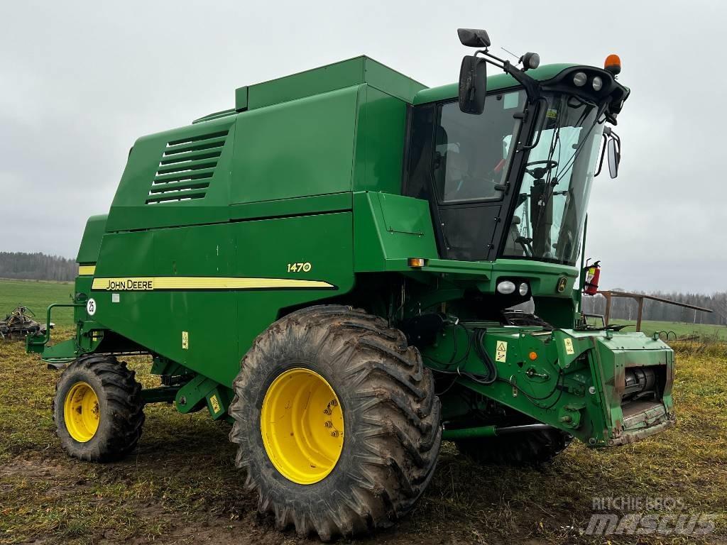 John Deere 1470 Derliaus nuėmimo kombainai