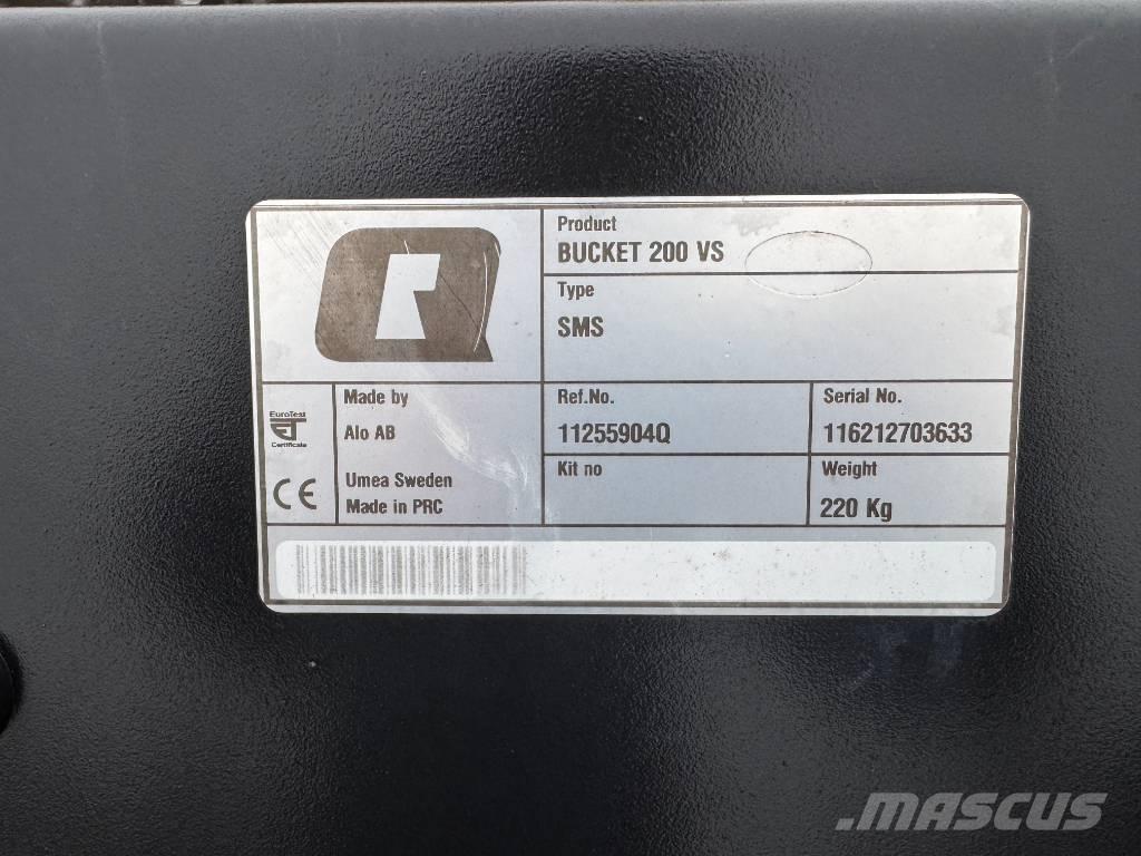 Quicke Skopa VS 200 Kiti naudoti traktorių priedai