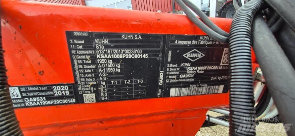 Kuhn GA 9531 Pradalges formuojantys padargai