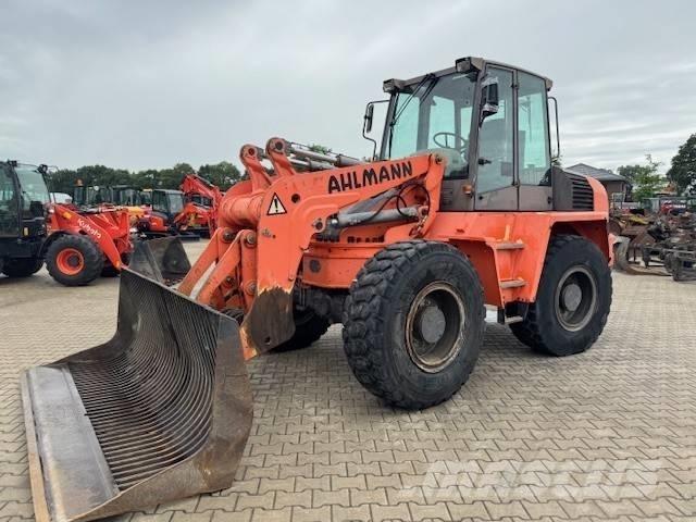 Ahlmann AS 150 E Naudoti ratiniai krautuvai