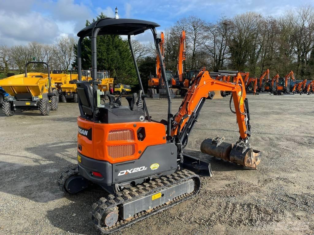 Doosan DX20z Mini ekskavatoriai < 7 t