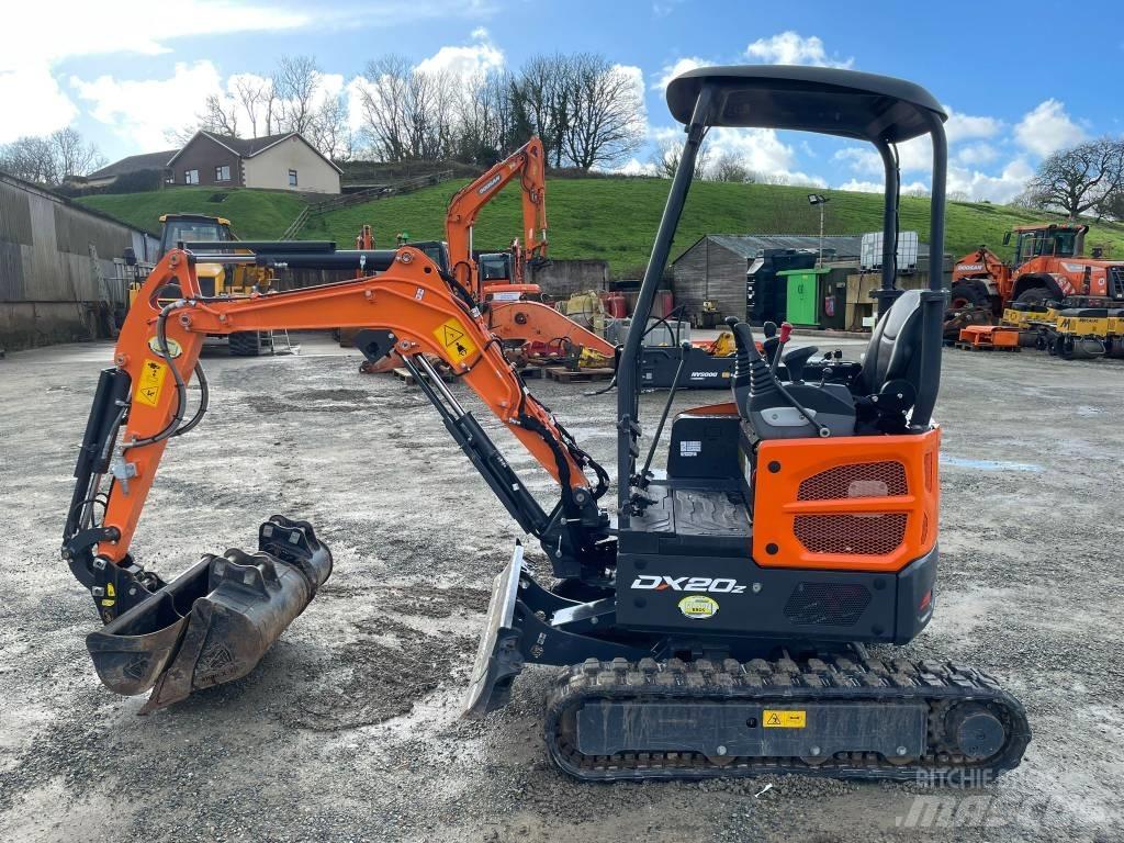 Doosan DX20z Mini ekskavatoriai < 7 t