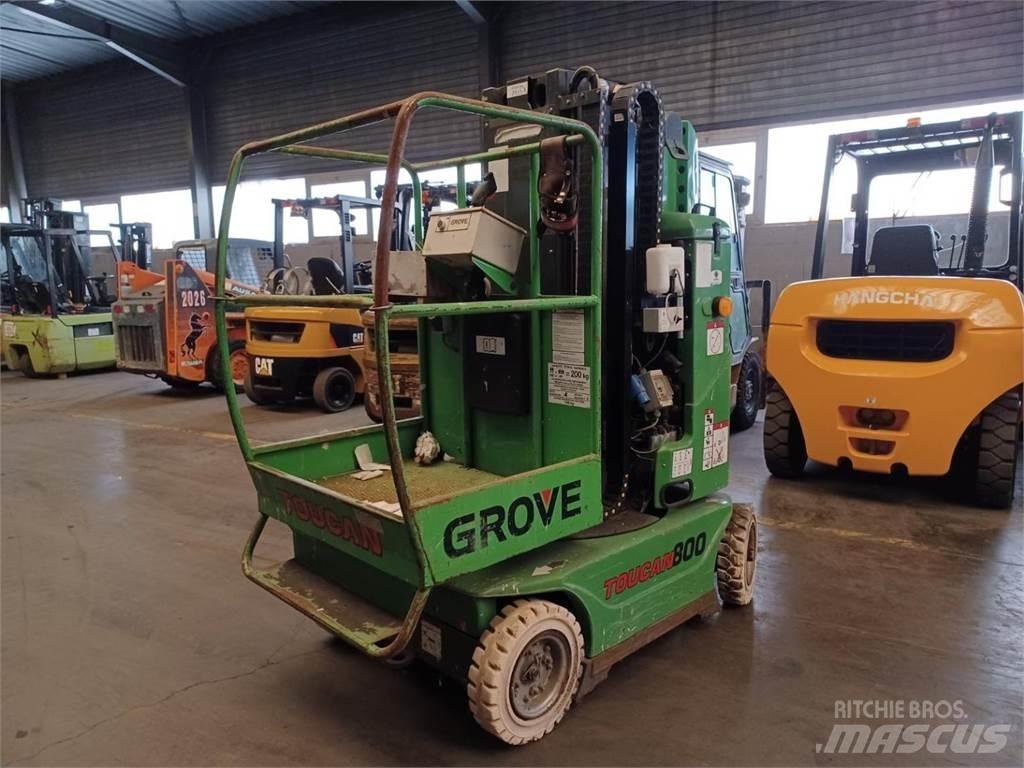 JLG TOUCAN 800 Kiti keltuvai ir platformos