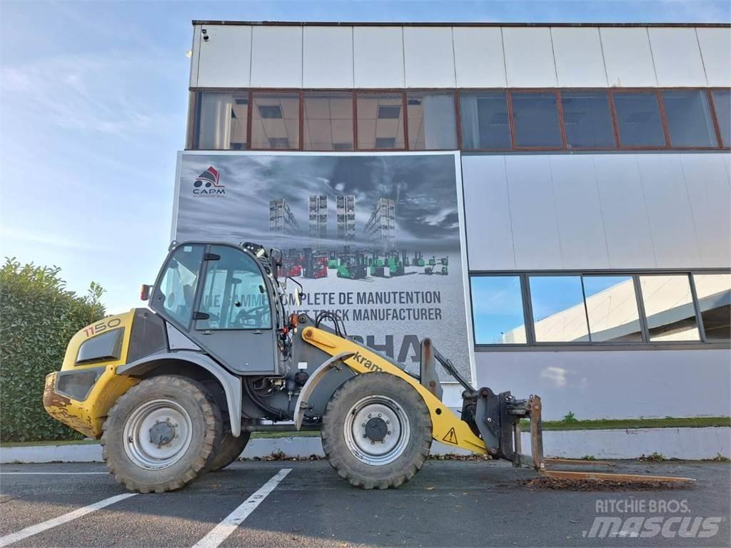 Kramer 1150 Kiti krovimo ir kasimo mechanizmai ir jų priedai