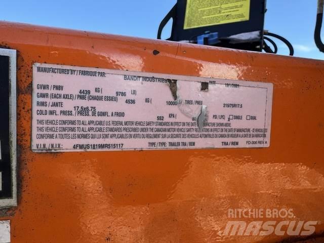 Bandit 255XP Atliekų smulkintuvai