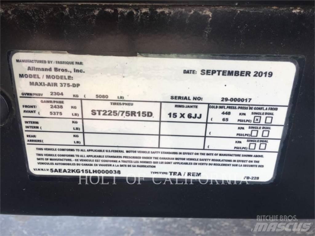 Allmand COMPRES375 Kompresuoto oro džiovintuvai
