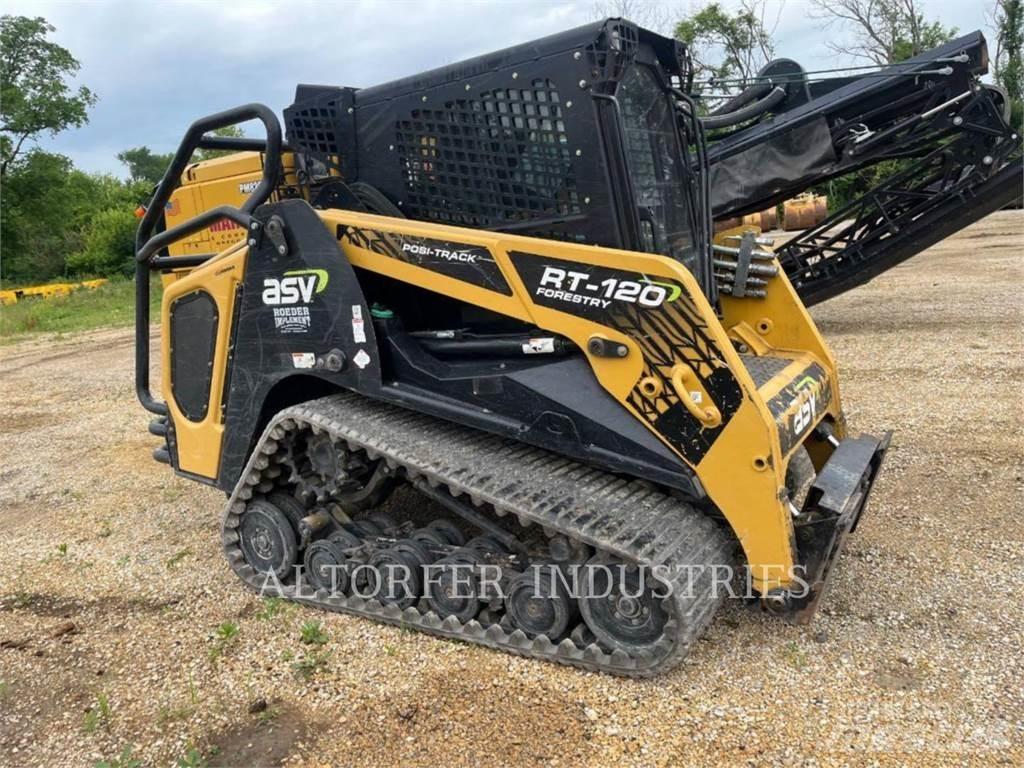 ASV RT-120F Krautuvai su šoniniu pasukimu